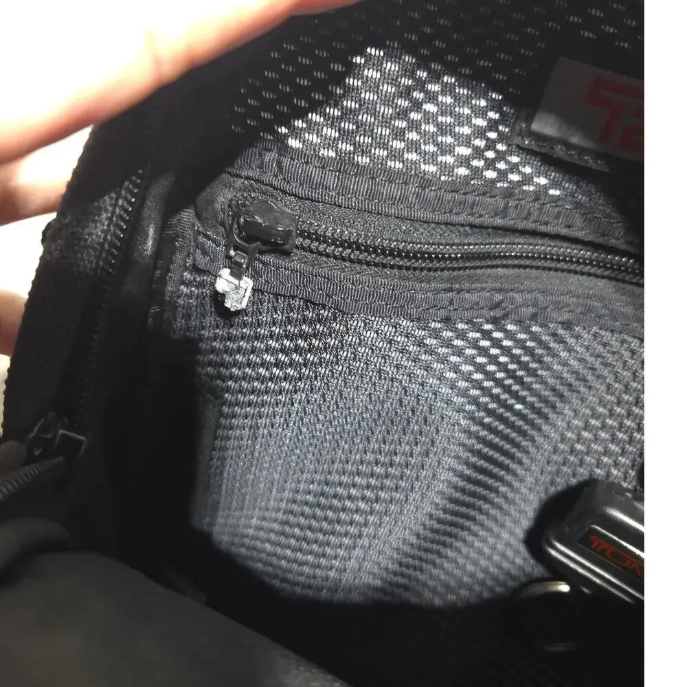 TUMI T2 Black Ballistic Nylon Small Shoulder Bag Camera Bag